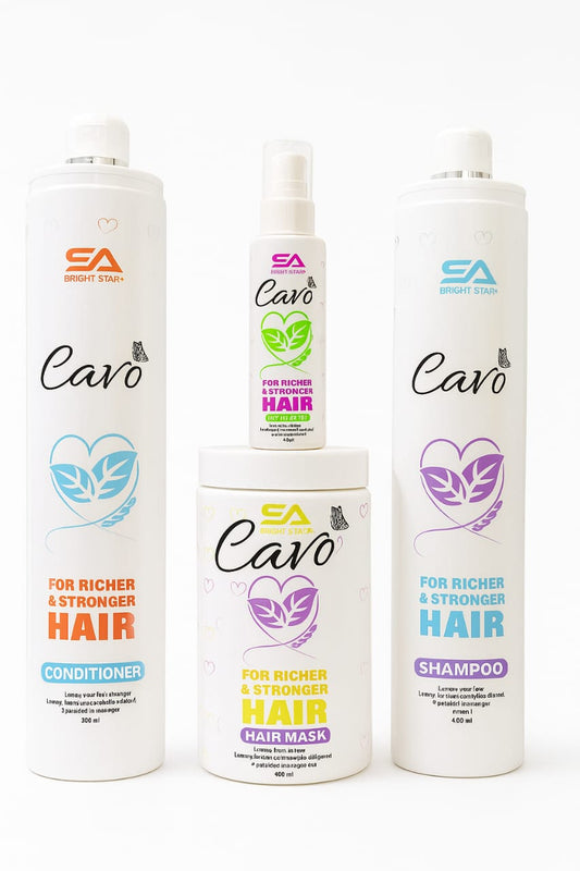 Cavo Hair Care Set – Smooth & Silky | Bright Star by ANC (1L)